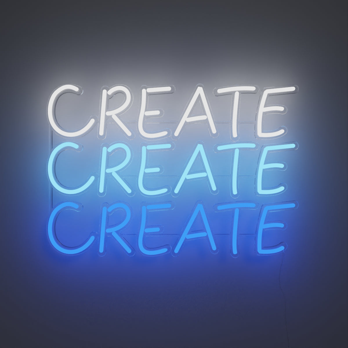 Create, LED neon sign