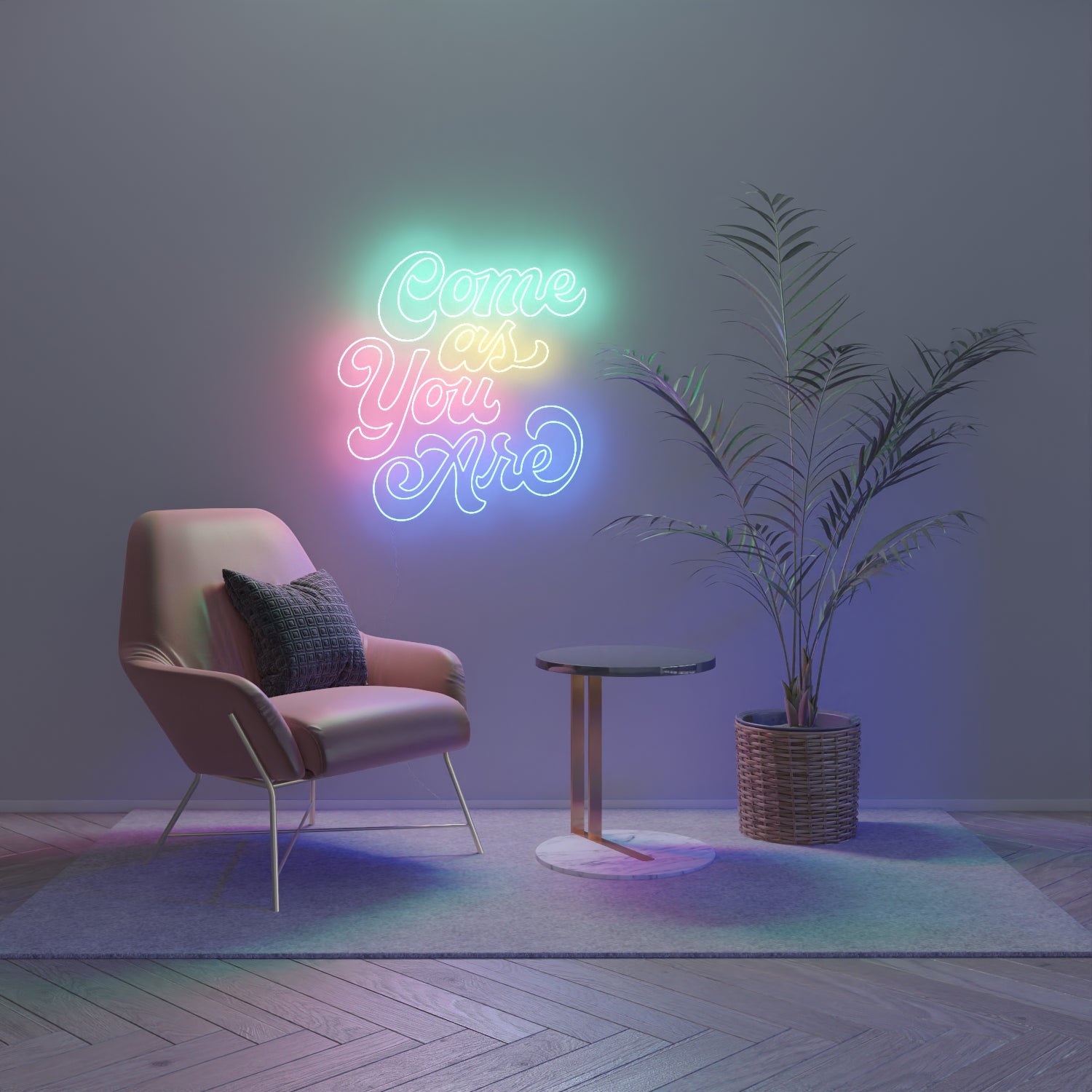 Come As You Are by Caren Kreger, LED Neon Sign