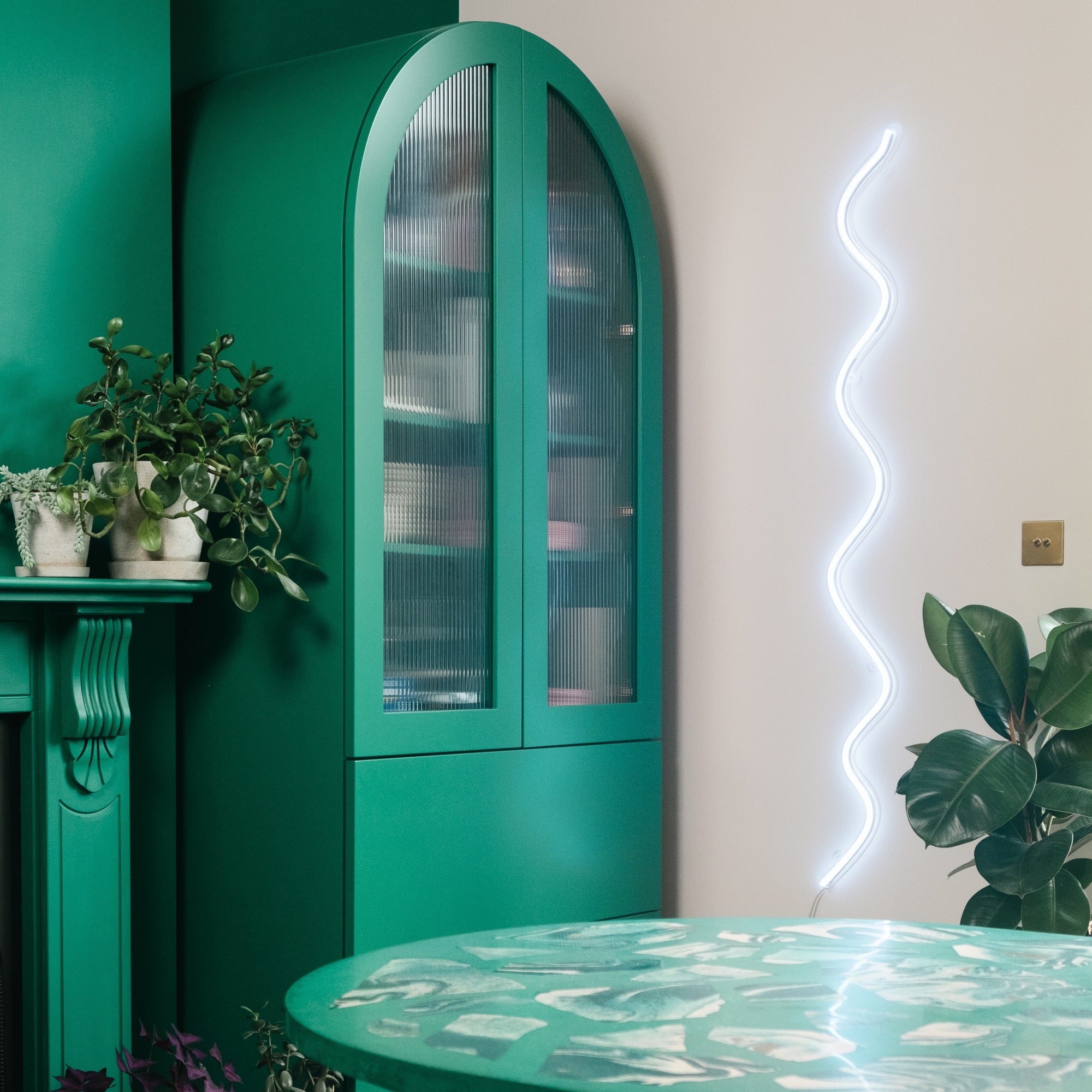 Squiggle by 2LG - LED neon sign