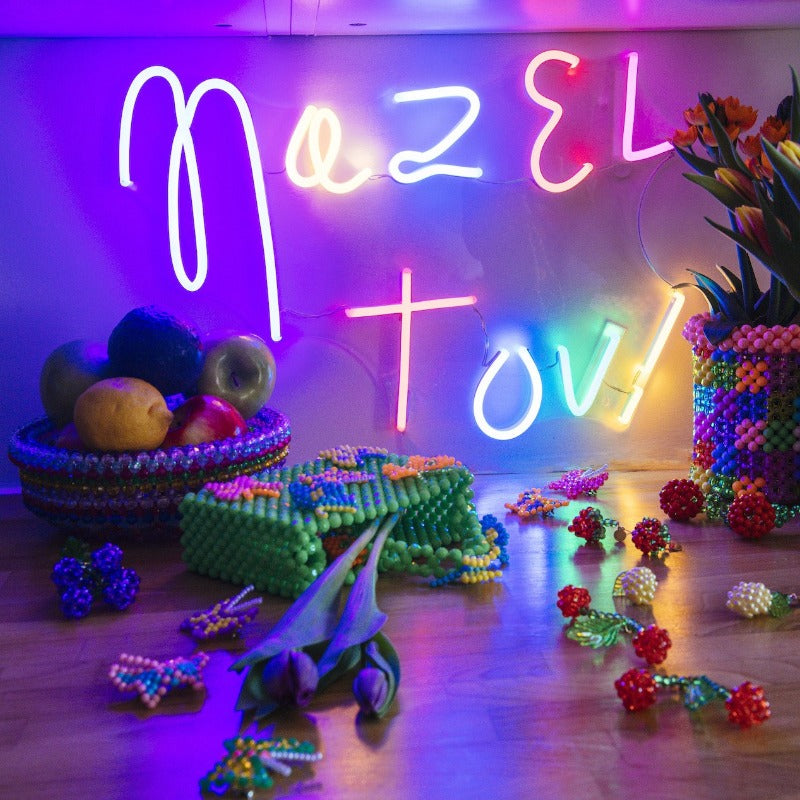 Mazel Tov - LED neon sign by Susan Alexandra