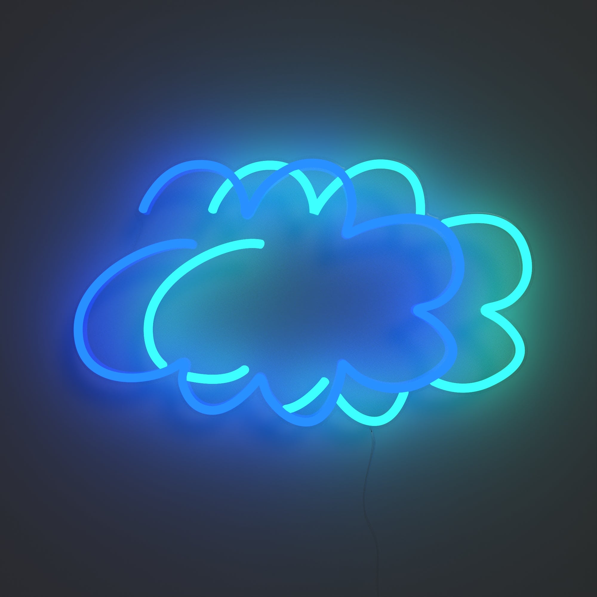 Cloud Twins - LED neon sign - YELLOWPOP USA