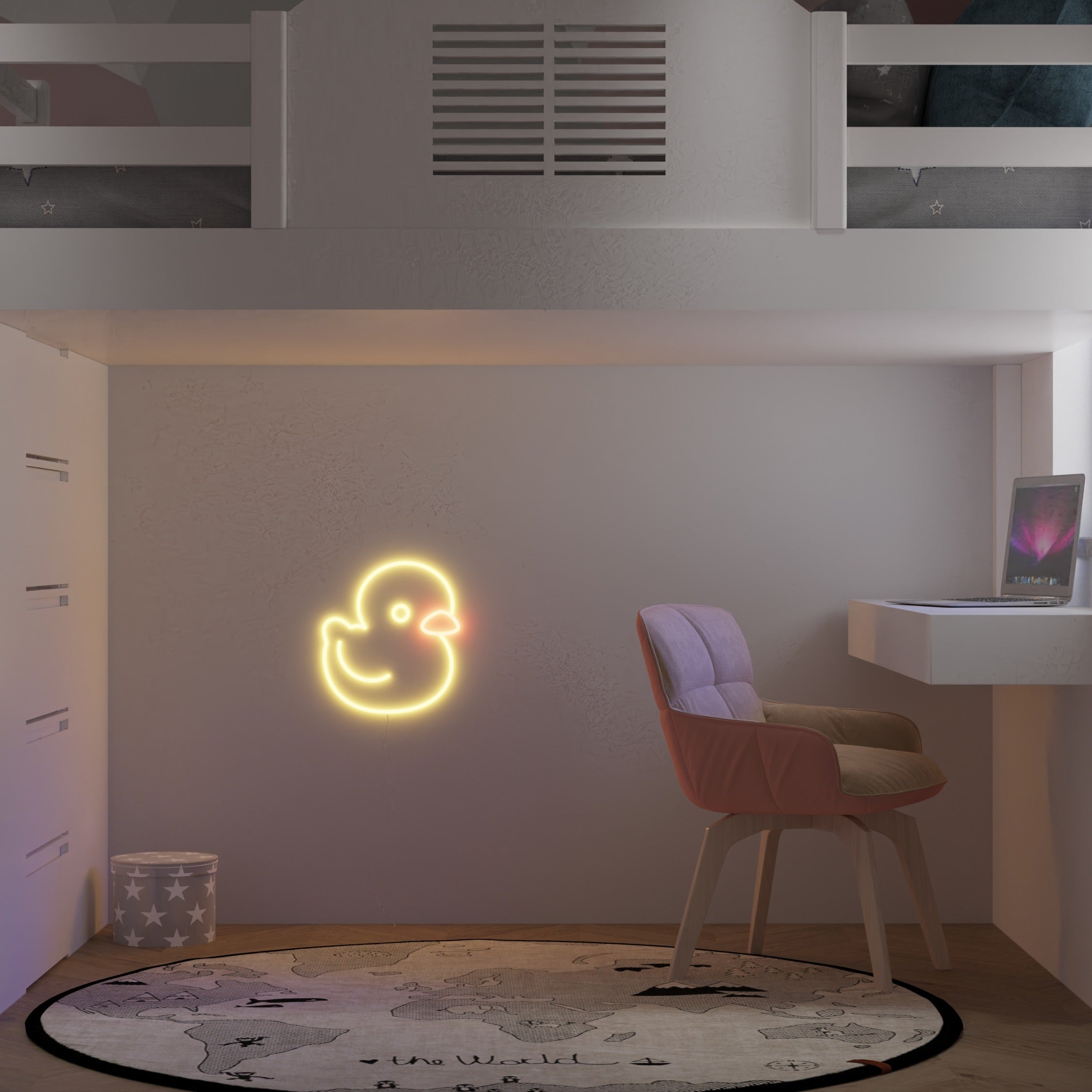 Rubber Ducky - LED neon sign