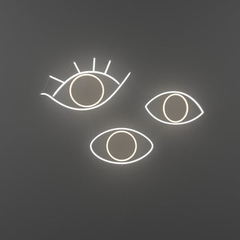 Eye See You by Bobby Berk, LED neon sign