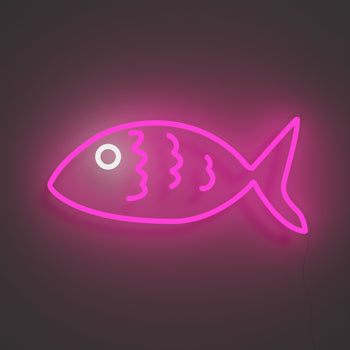 Fishy Friend Pink - LED neon sign