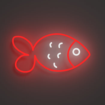 Fishy Friend Red - LED neon sign