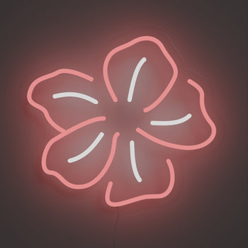 Aloha Flower, LED neon sign