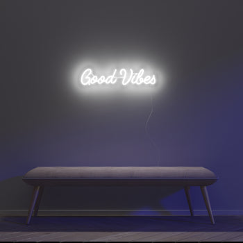 Good Vibes - LED neon sign