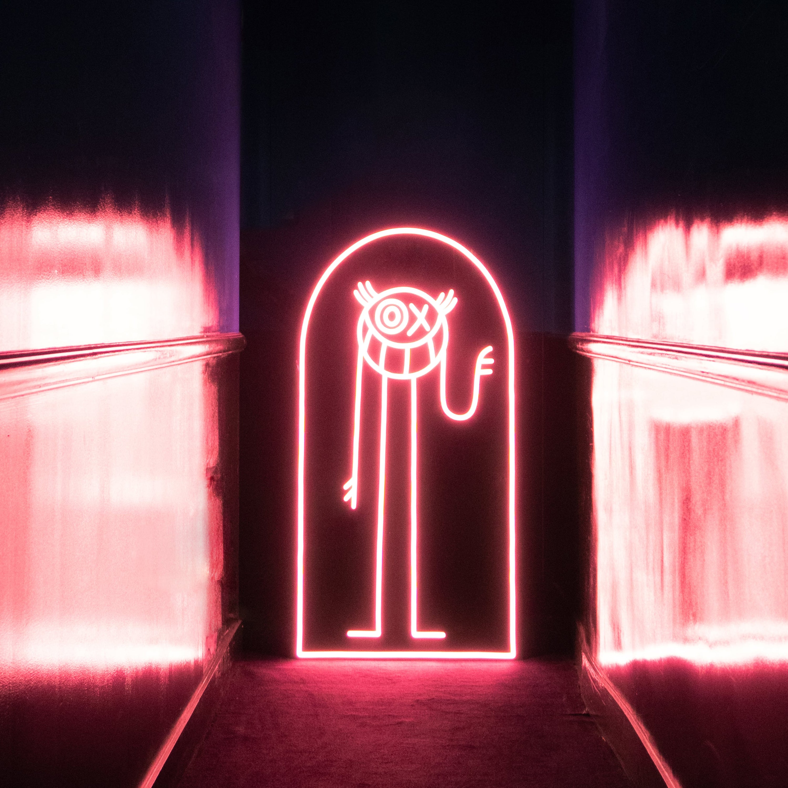 Hello Mr A © - LED neon sign by André Saraiva