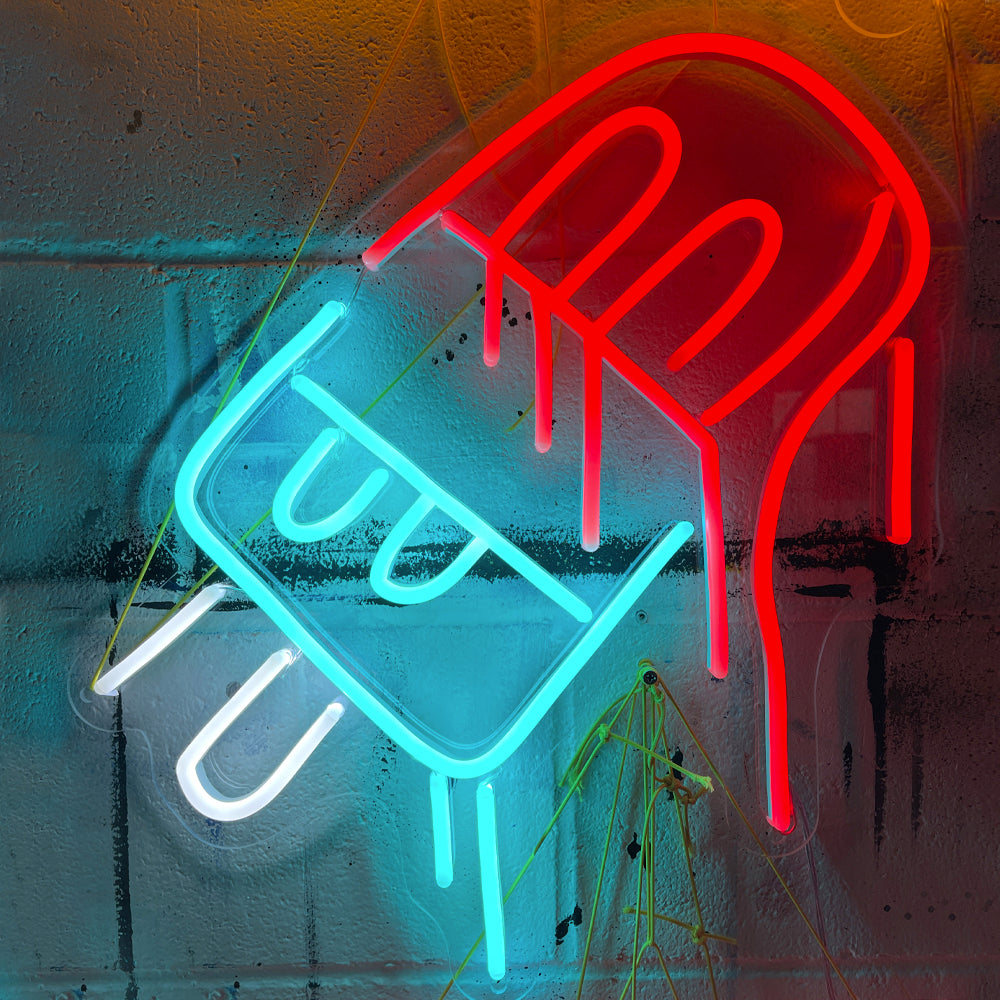 Junkpop by Gregory Siff, LED Neon Sign