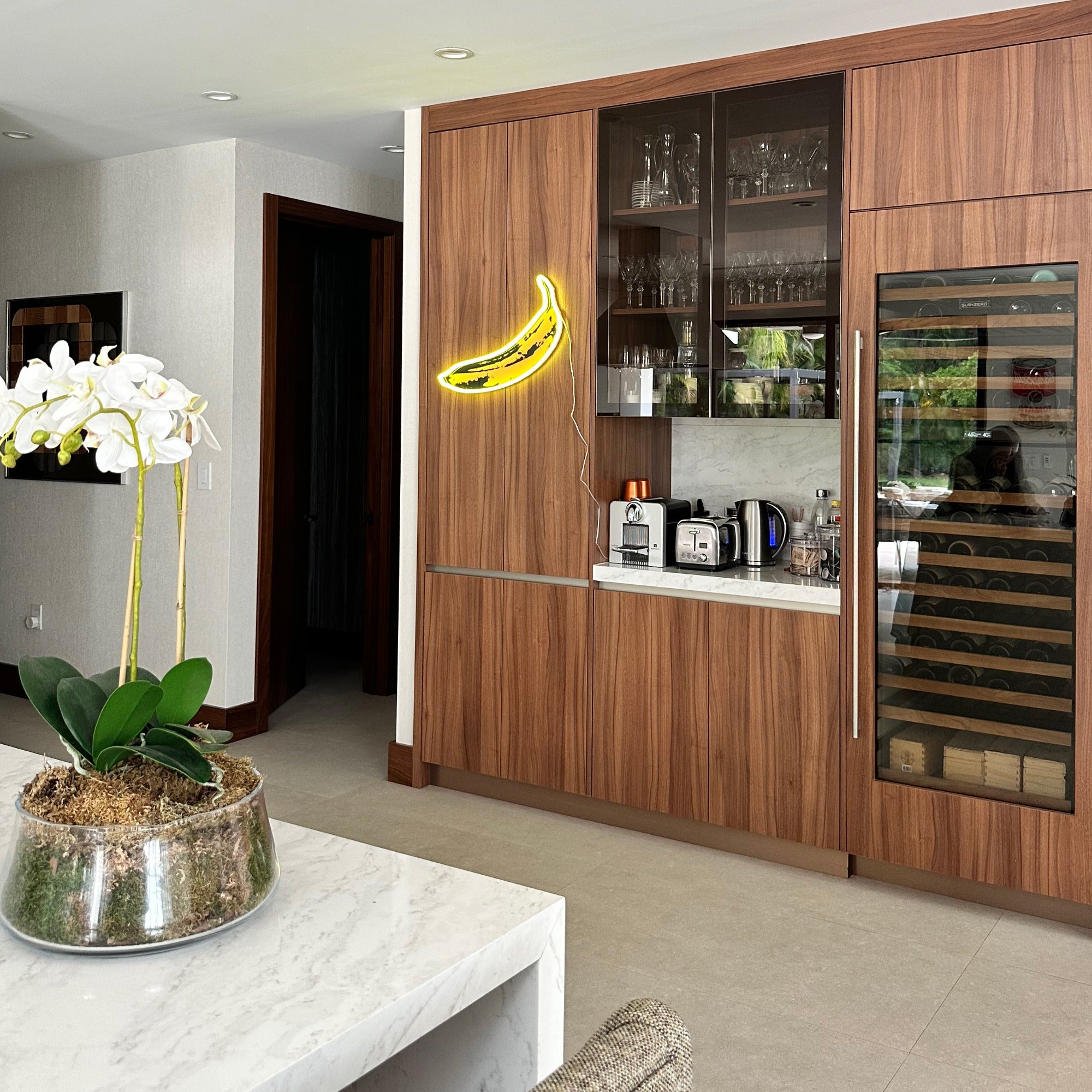 Banana by Andy Warhol - LED neon sign