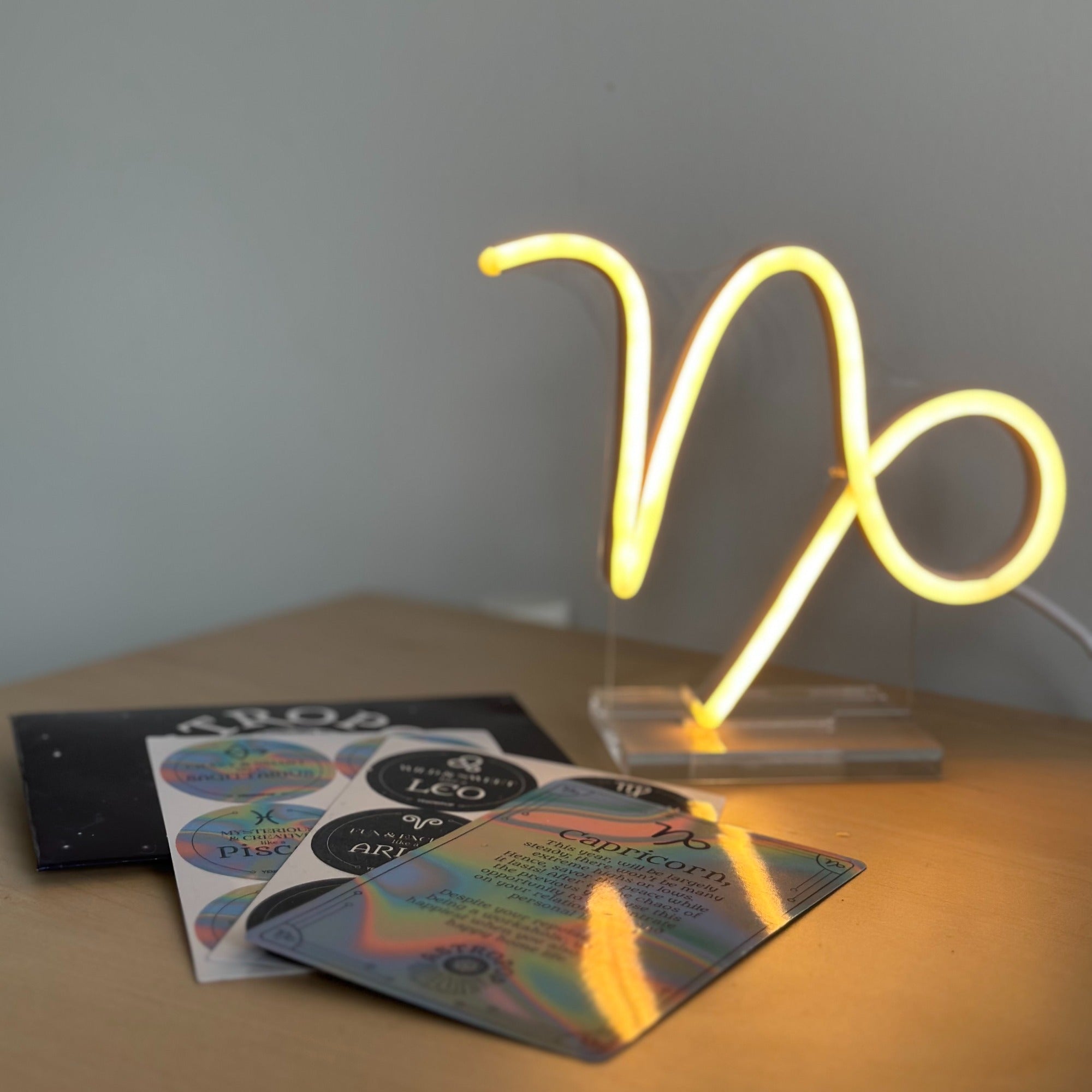 Capricorn, LED neon sign