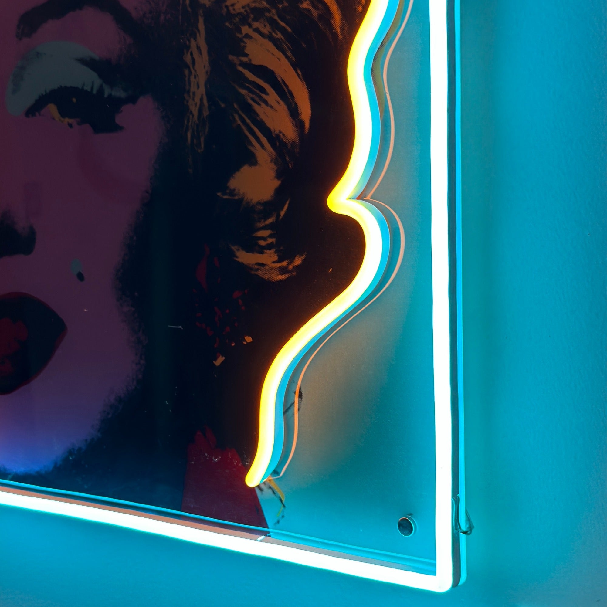 Marilyn Monroe Large by Andy Warhol - LED neon sign – YELLOWPOP