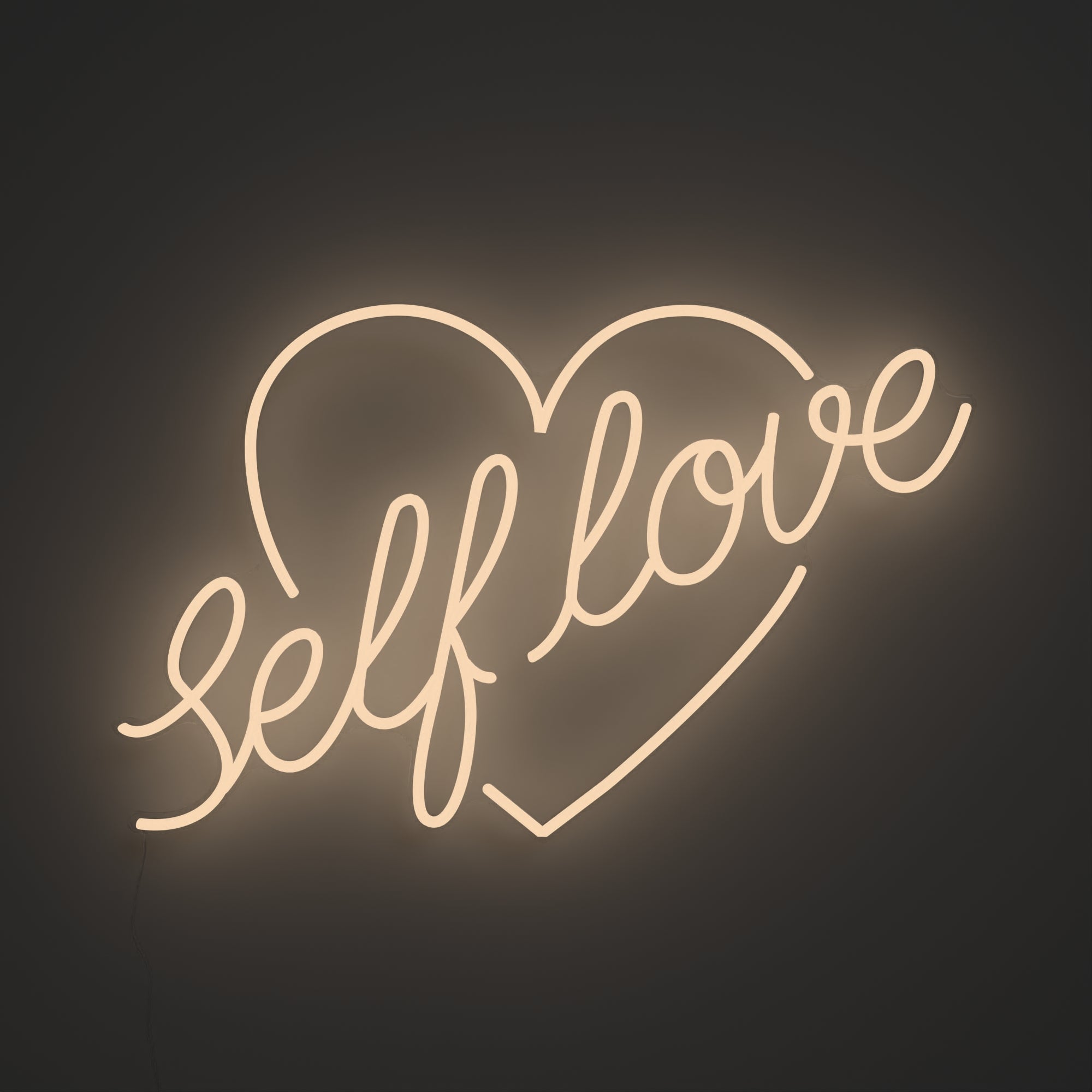 Self-Love by Jean André, LED neon sign