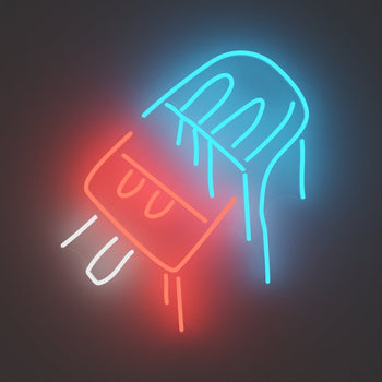 Junkpop by Gregory Siff, LED Neon Sign
