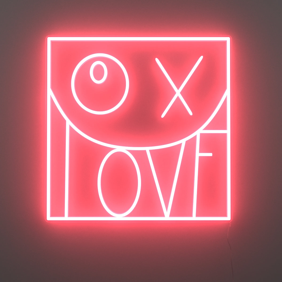 LOVE - LED neon sign by André Saraiva