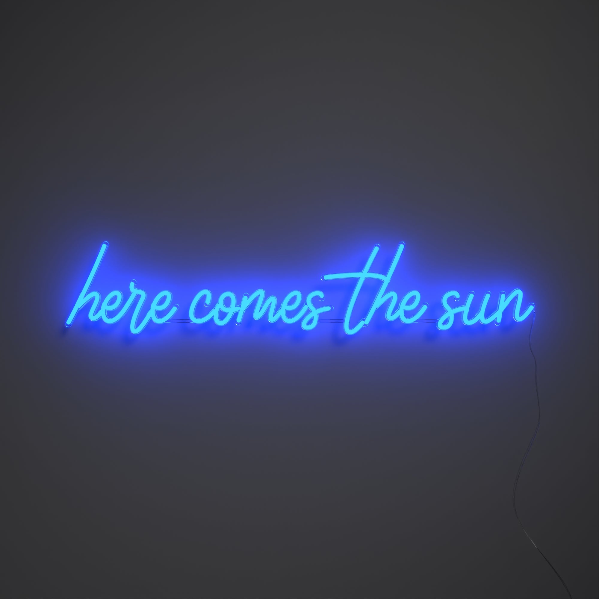 Here comes the sun - LED neon sign