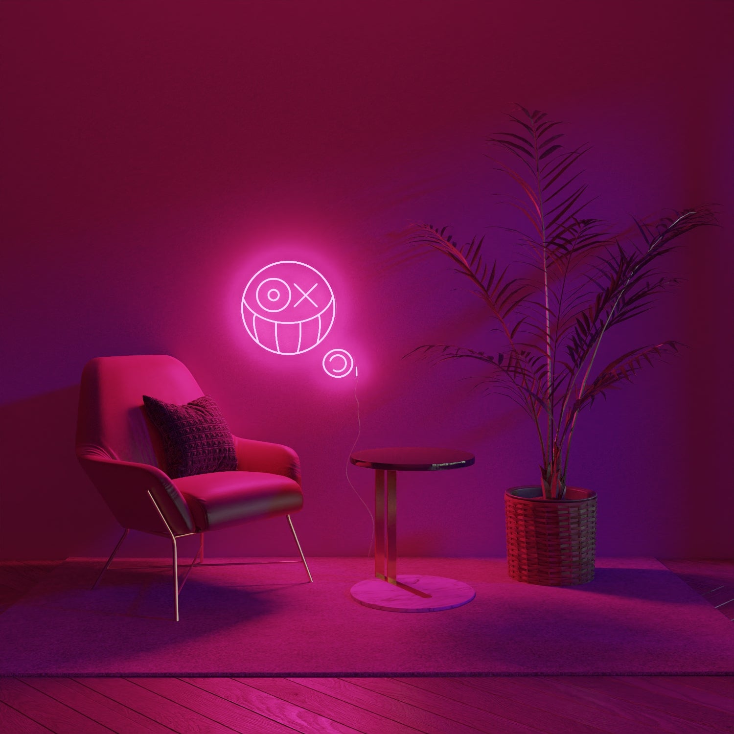 Mr A © - LED neon sign by André Saraiva