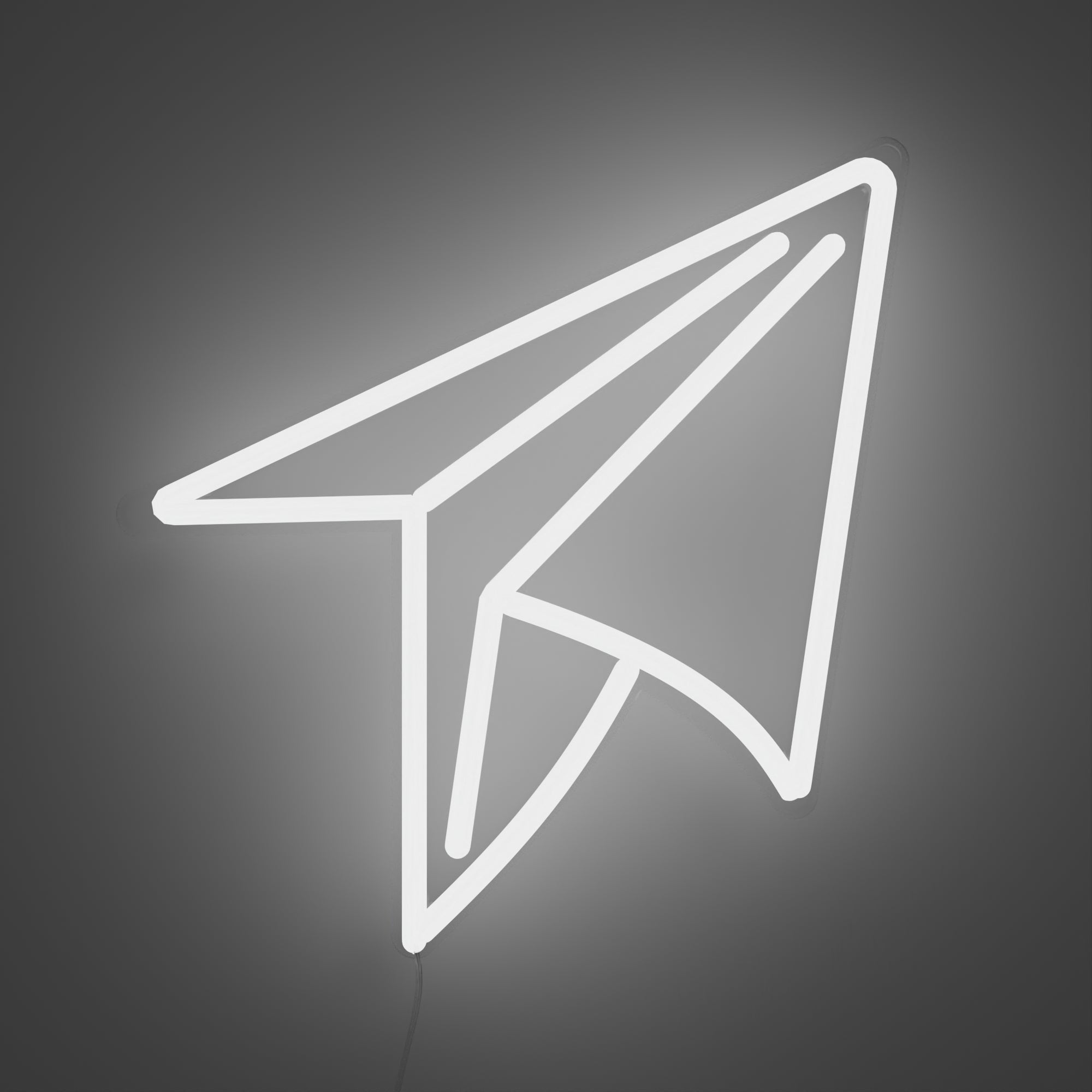 Paper Plane - LED neon sign