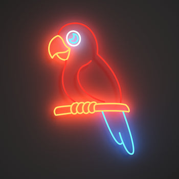 Polly Parrot - LED neon sign