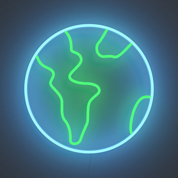 Earth - LED neon sign
