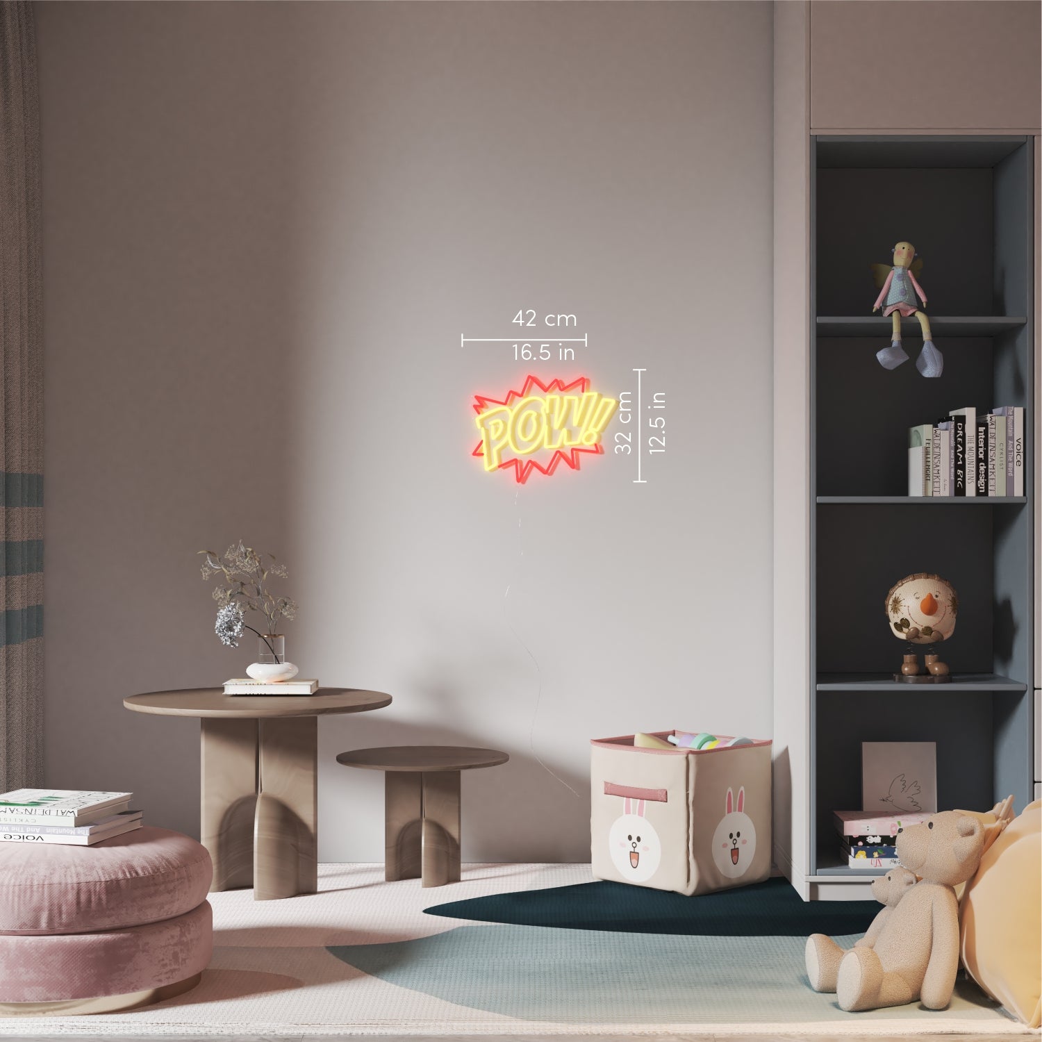 POW! - LED neon sign