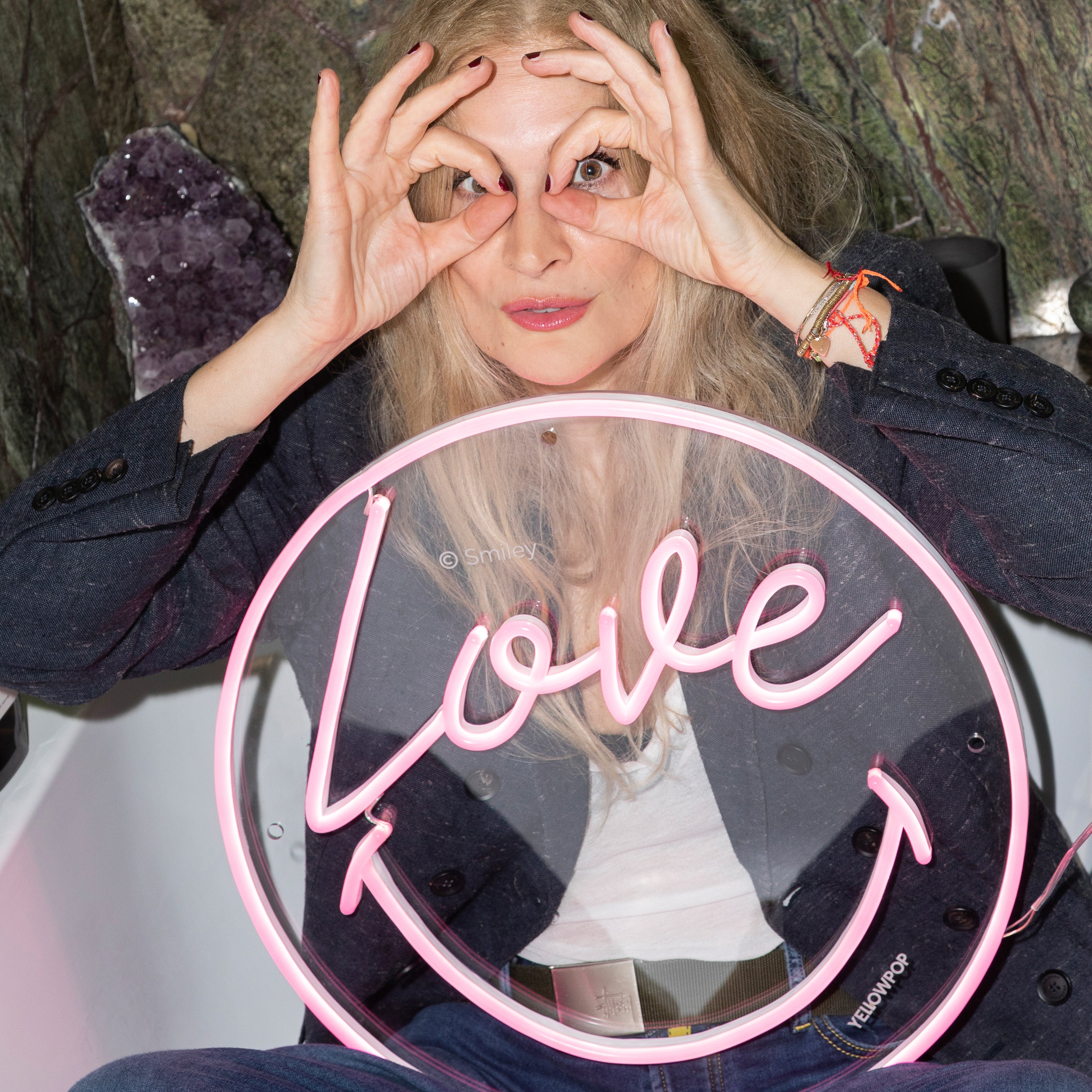 Love Smiley by Smiley, LED neon sign