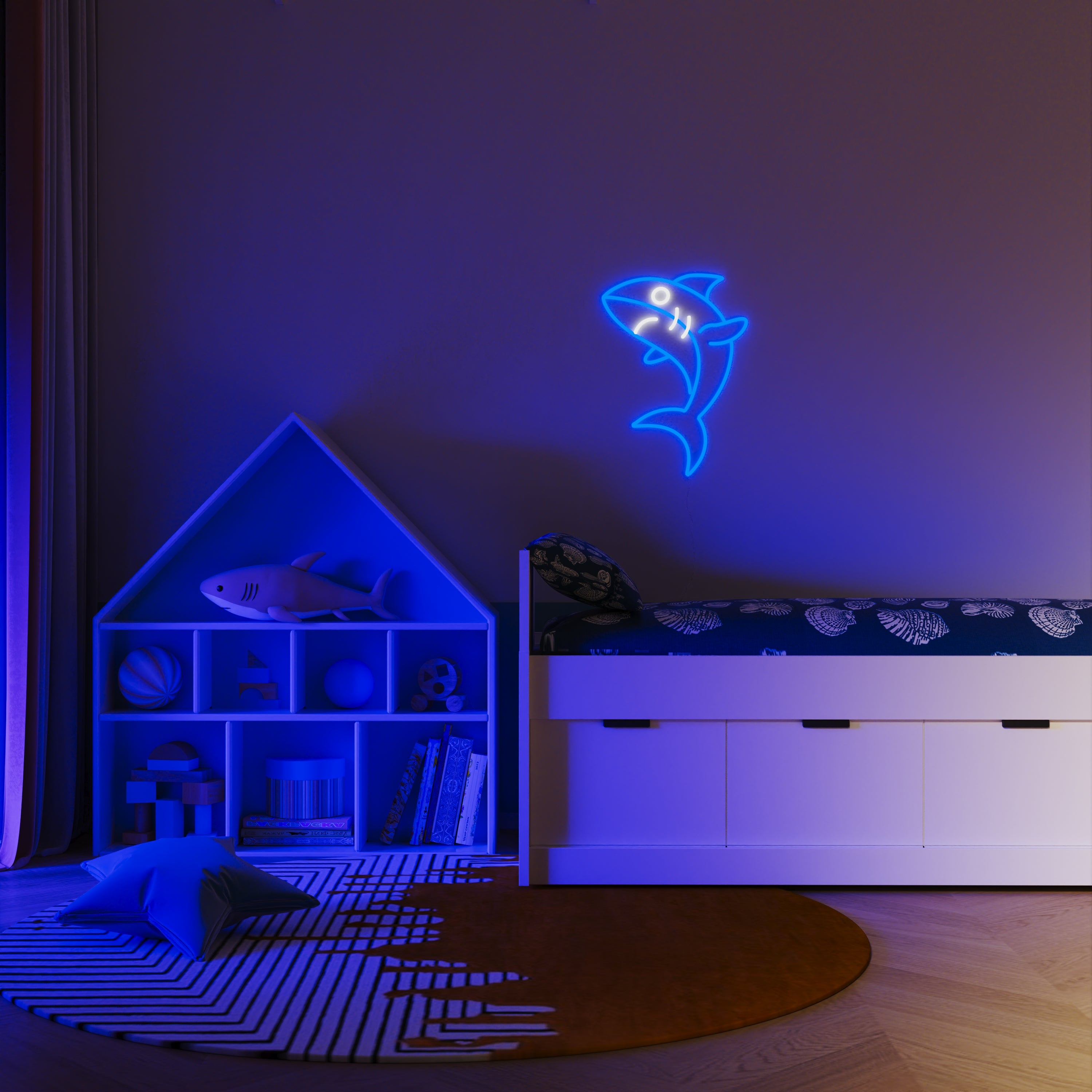 シャーキー - LEDネオンサイン