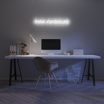 Think Differently by Bobby Berk, LED neon sign