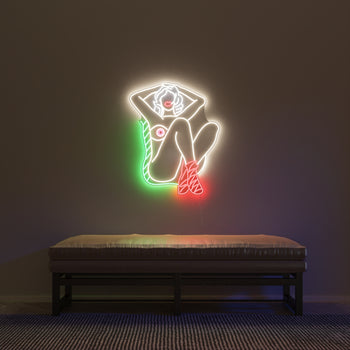 La Femme by Tom Wesselmann, LED neon sign