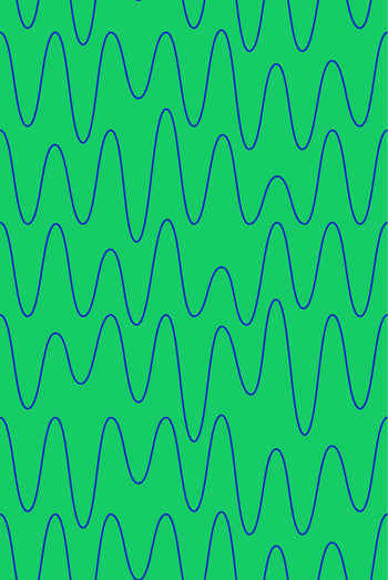 Sound Waves Wallpaper by Emily Eldridge