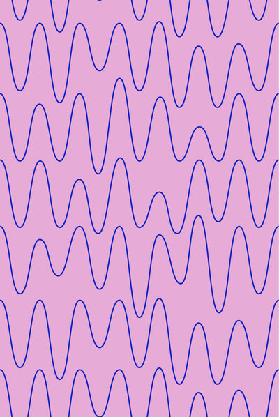 Sound Waves Wallpaper by Emily Eldridge