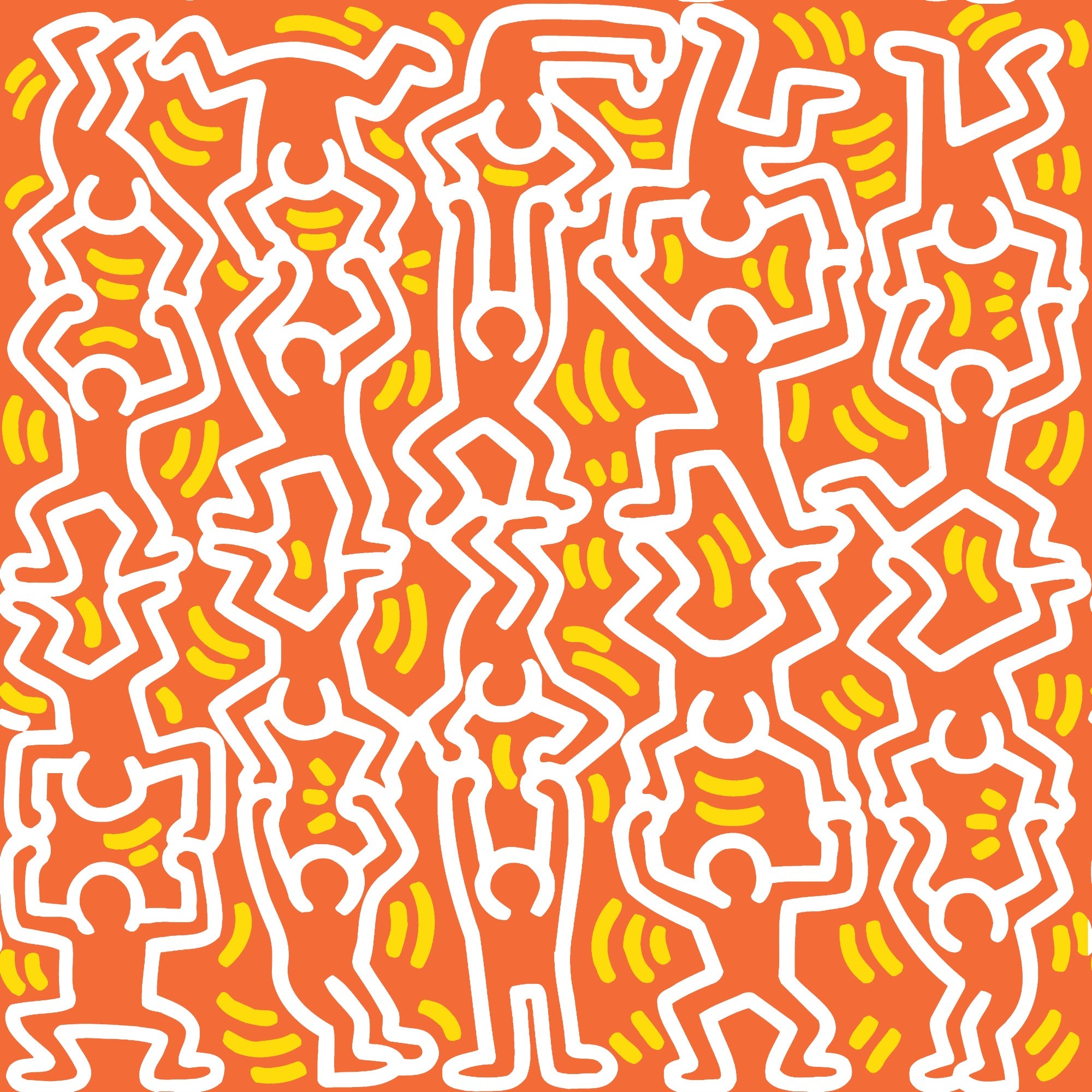 Keith Haring Art HD phone wallpaper  Pxfuel