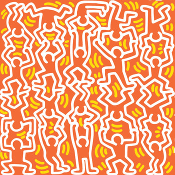 Dancing Man Wallpaper, YP x Keith Haring