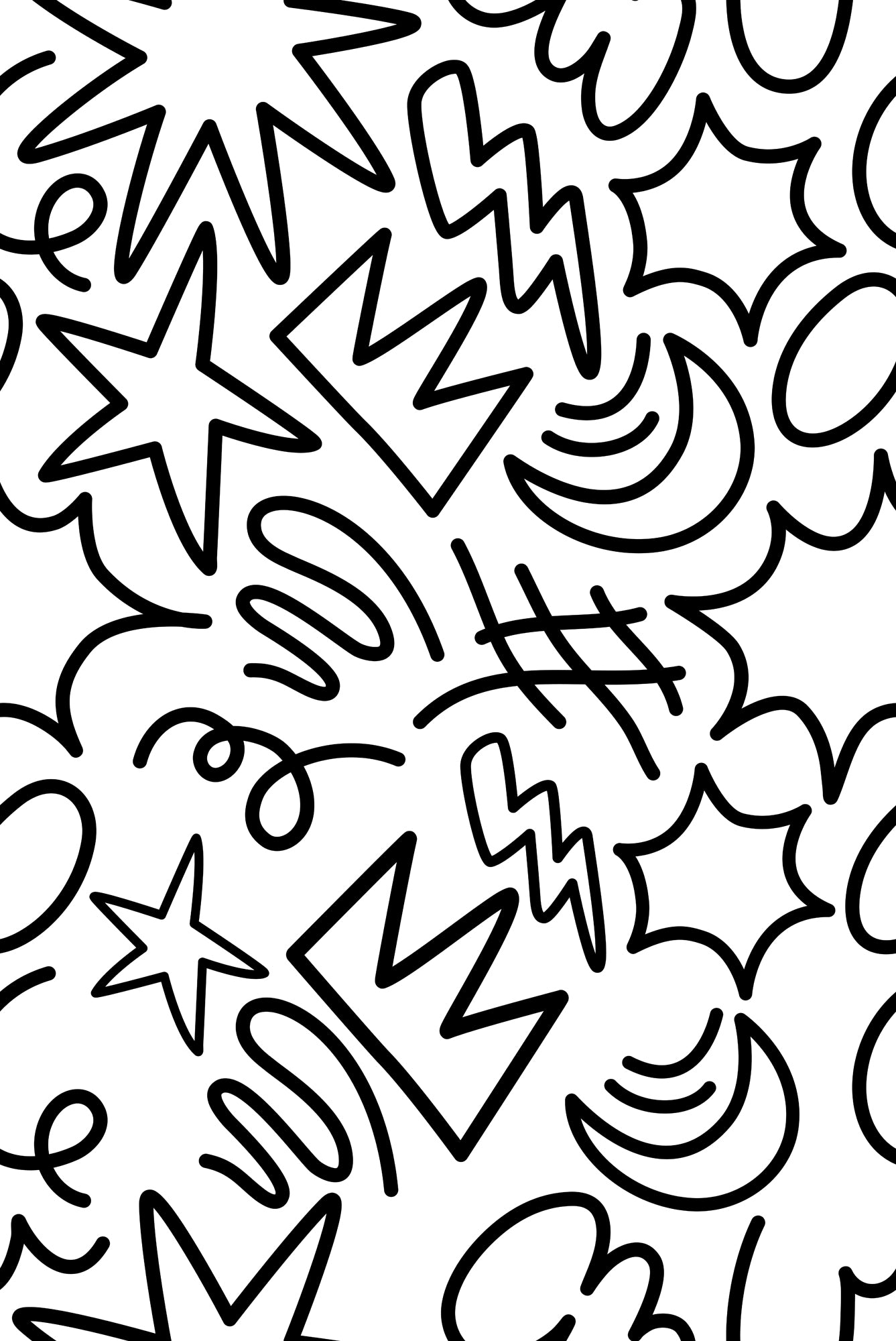 Symbol Scribble Wallpaper