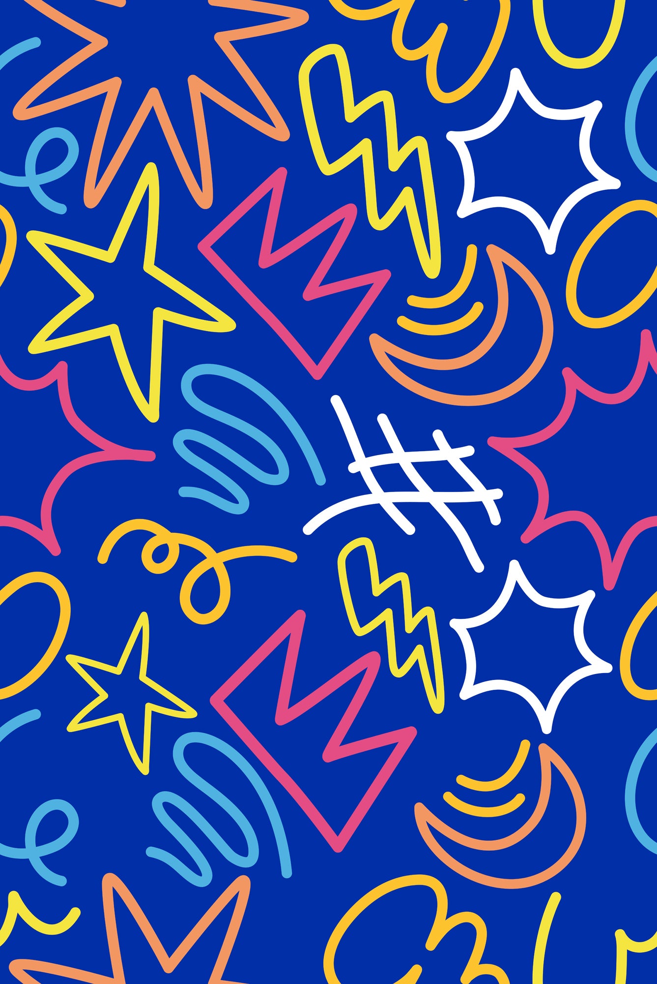 Symbol Scribble Wallpaper