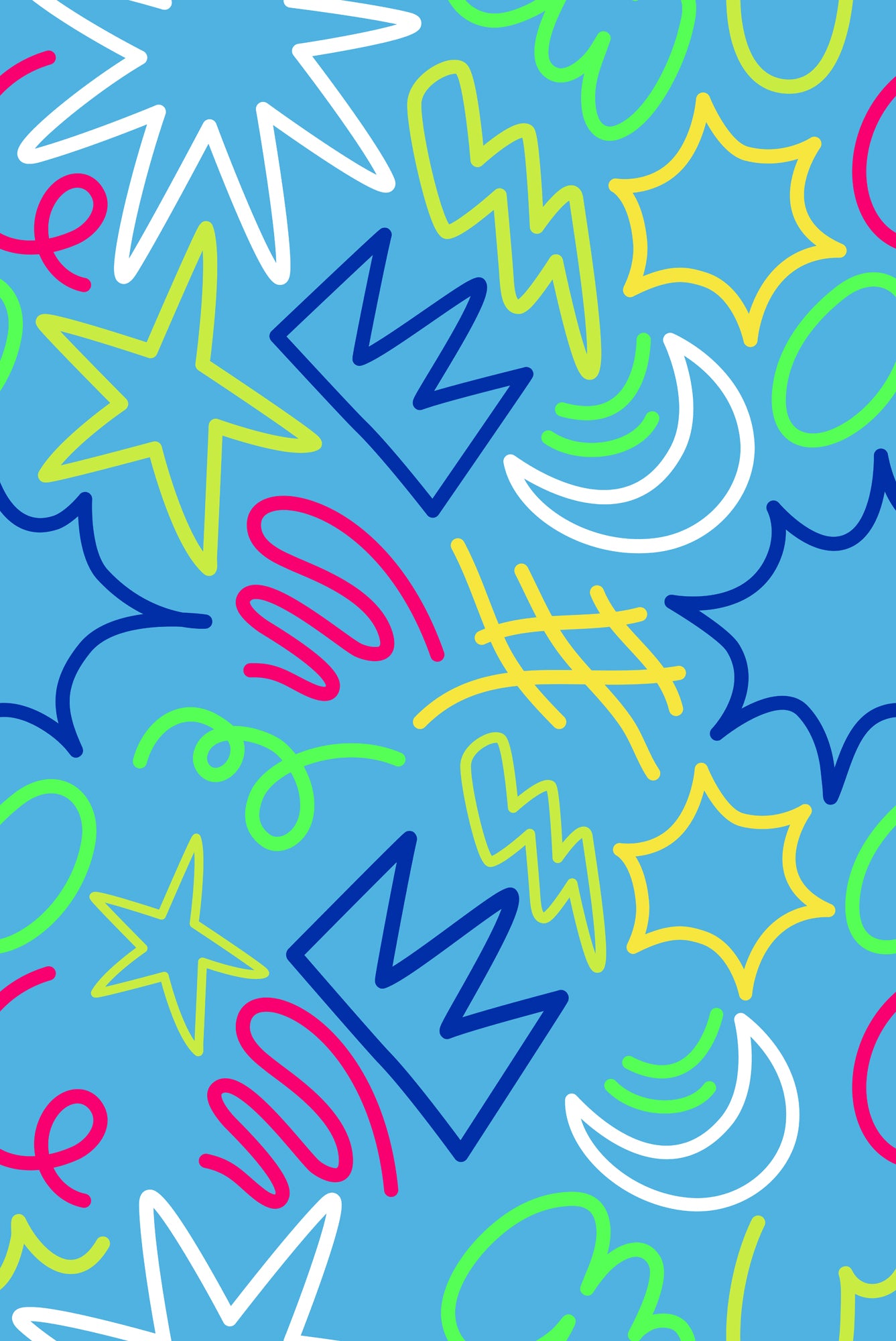 Symbol Scribble Wallpaper