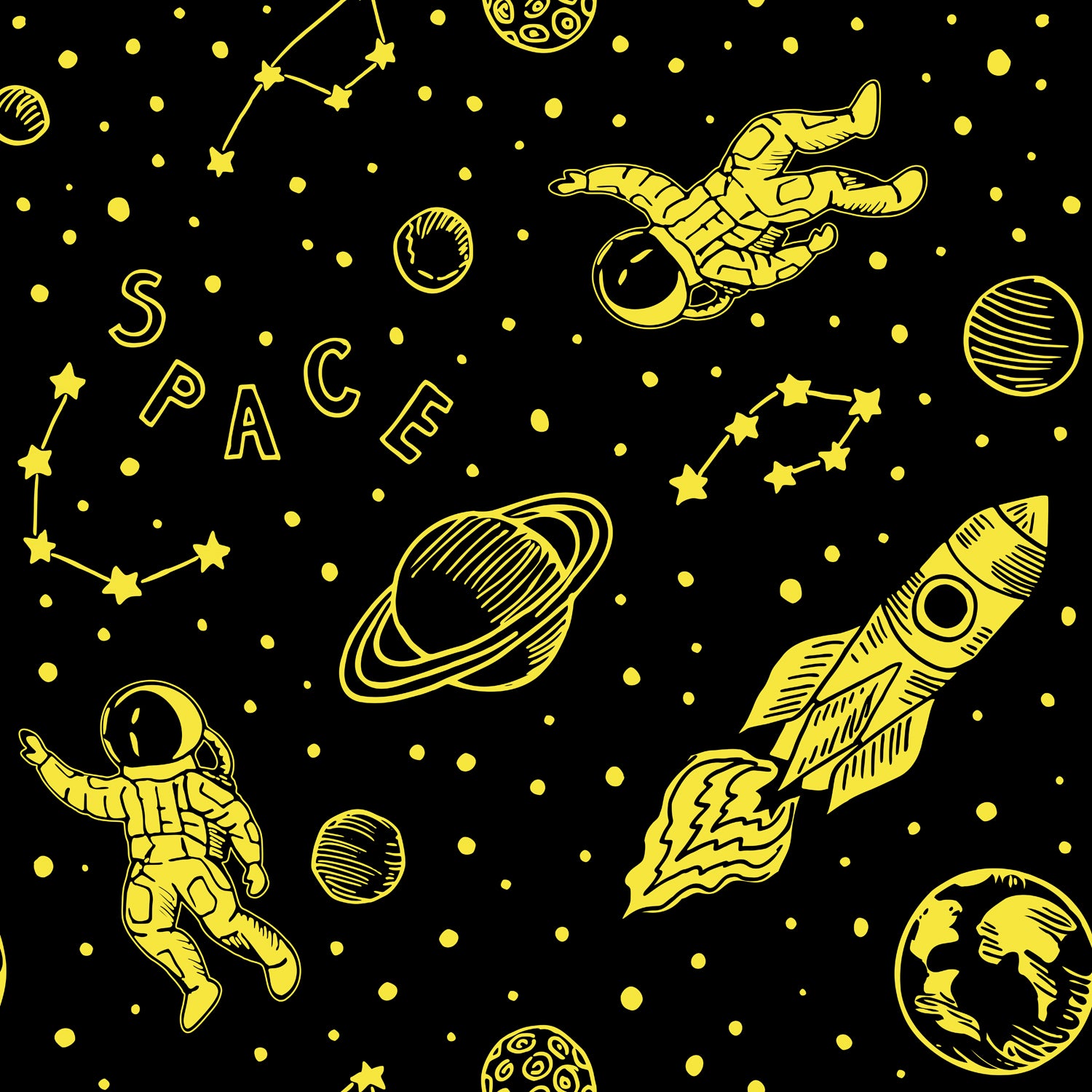 Space Adventure Wallpaper