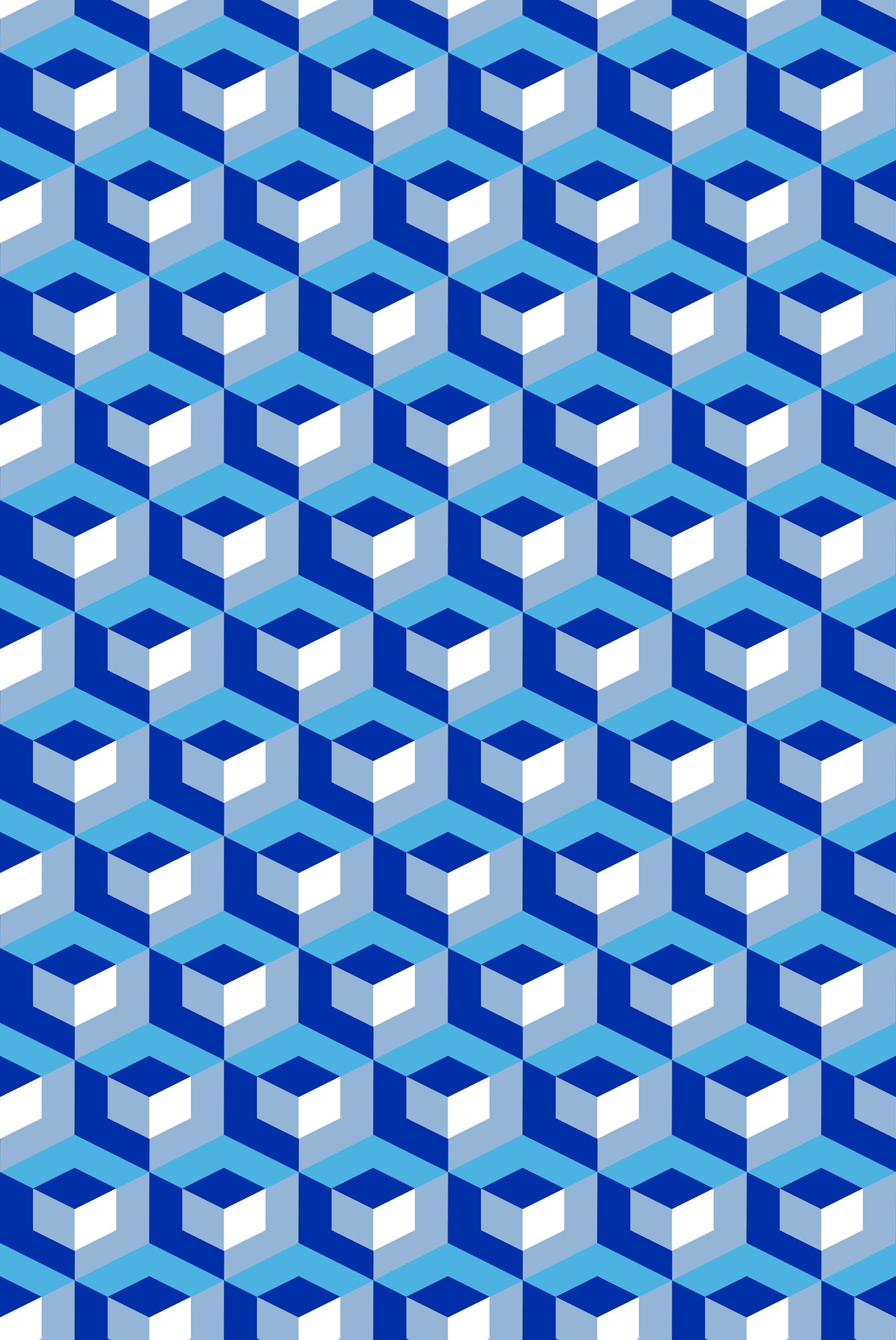Cubism Squared Wallpaper - YELLOWPOP USA