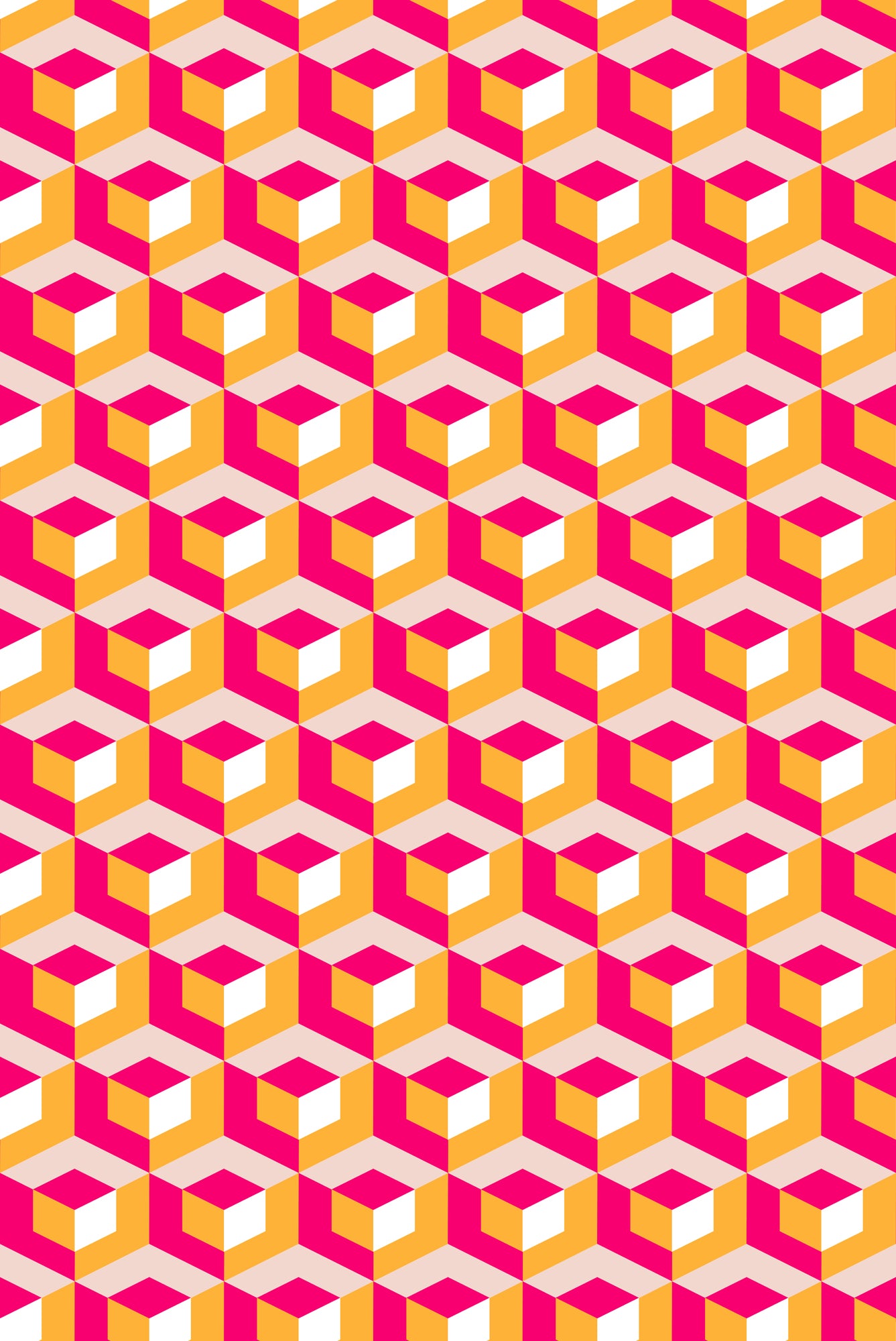 Cubism Squared Wallpaper - YELLOWPOP USA