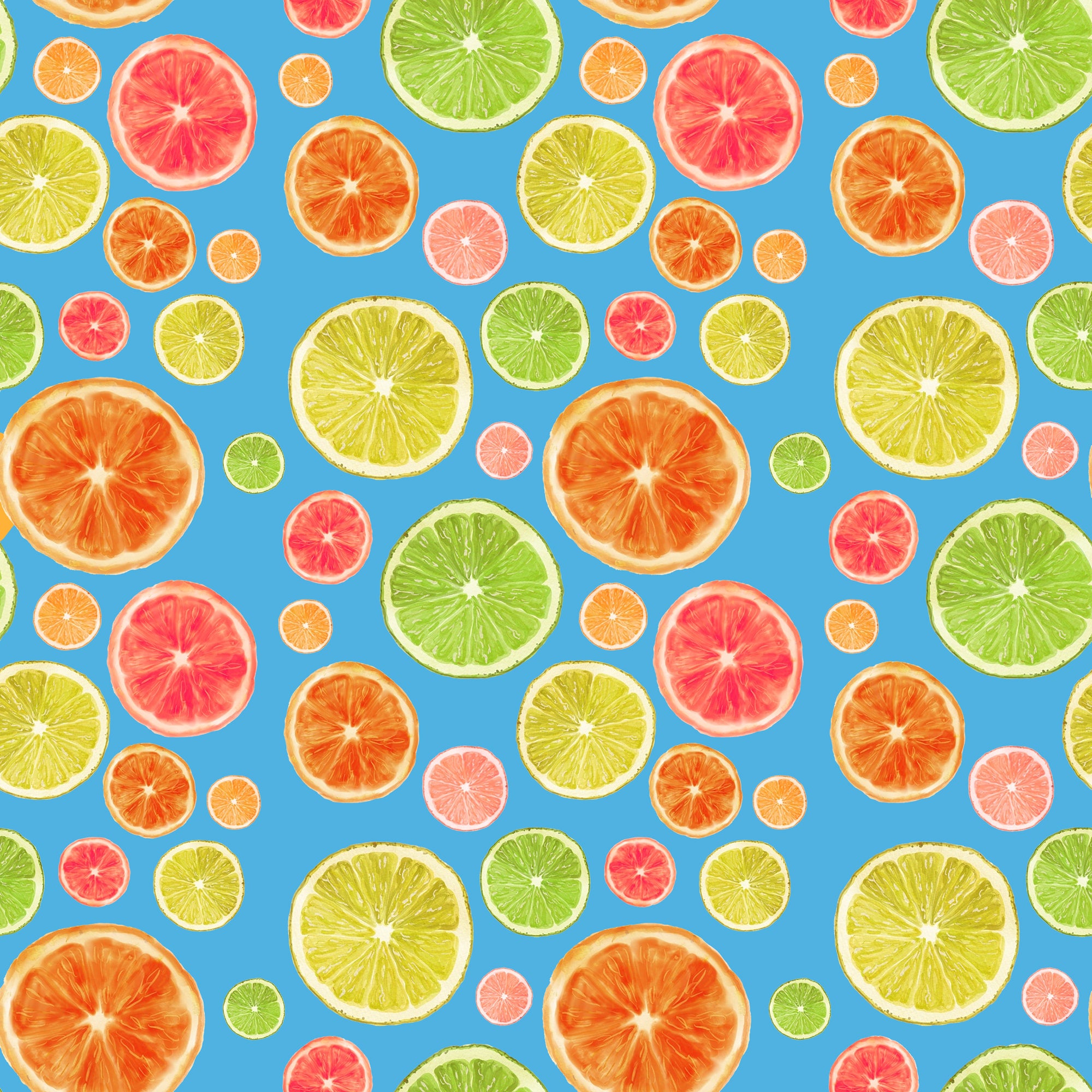 Citrus Spritz Wallpaper