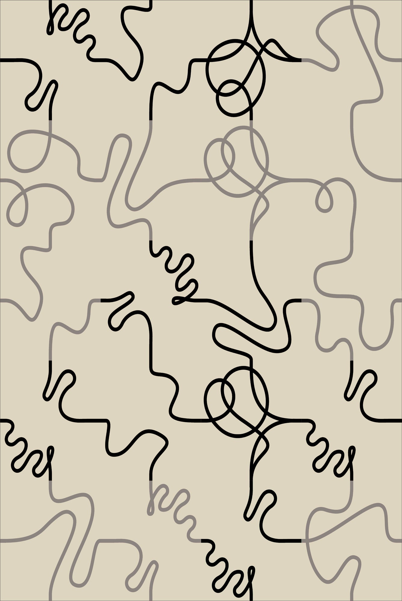 Outta Line Wallpaper