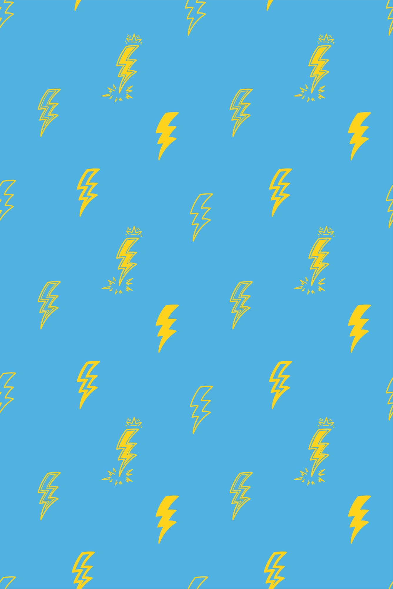 Lightning Living Wallpaper - YELLOWPOP USA