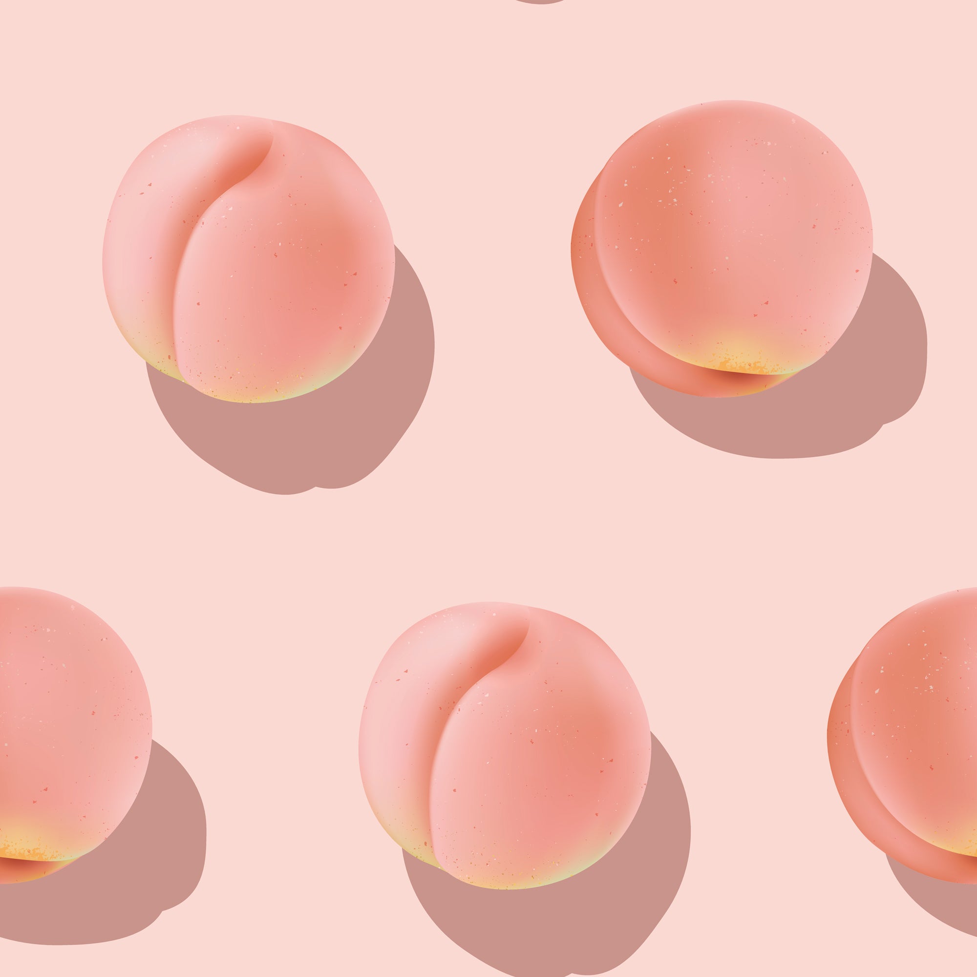 Peachy Keen Wallpaper