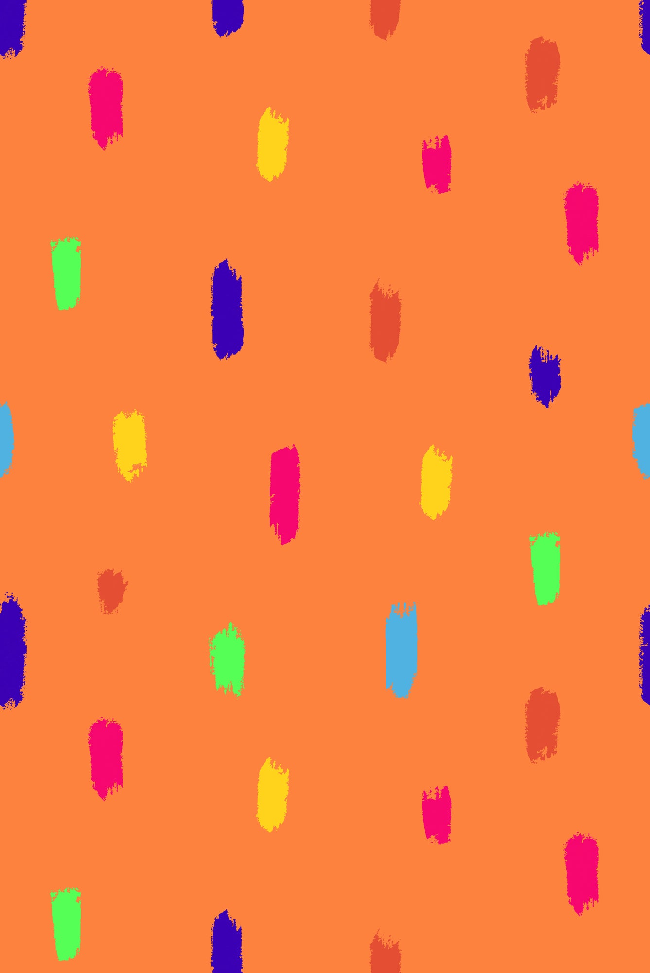 Paint Palette Wallpaper - YELLOWPOP USA