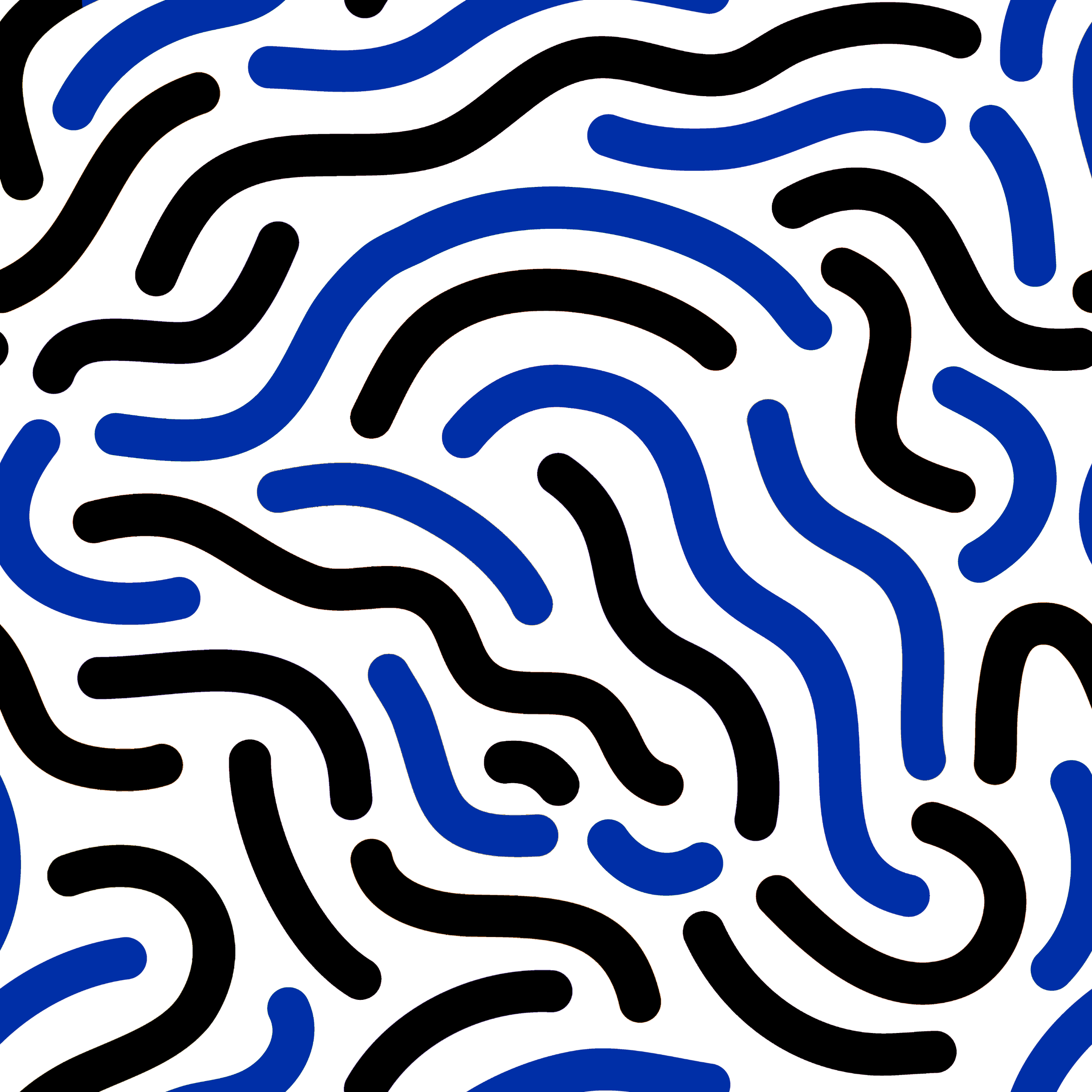 Wiggly Walls Wallpaper