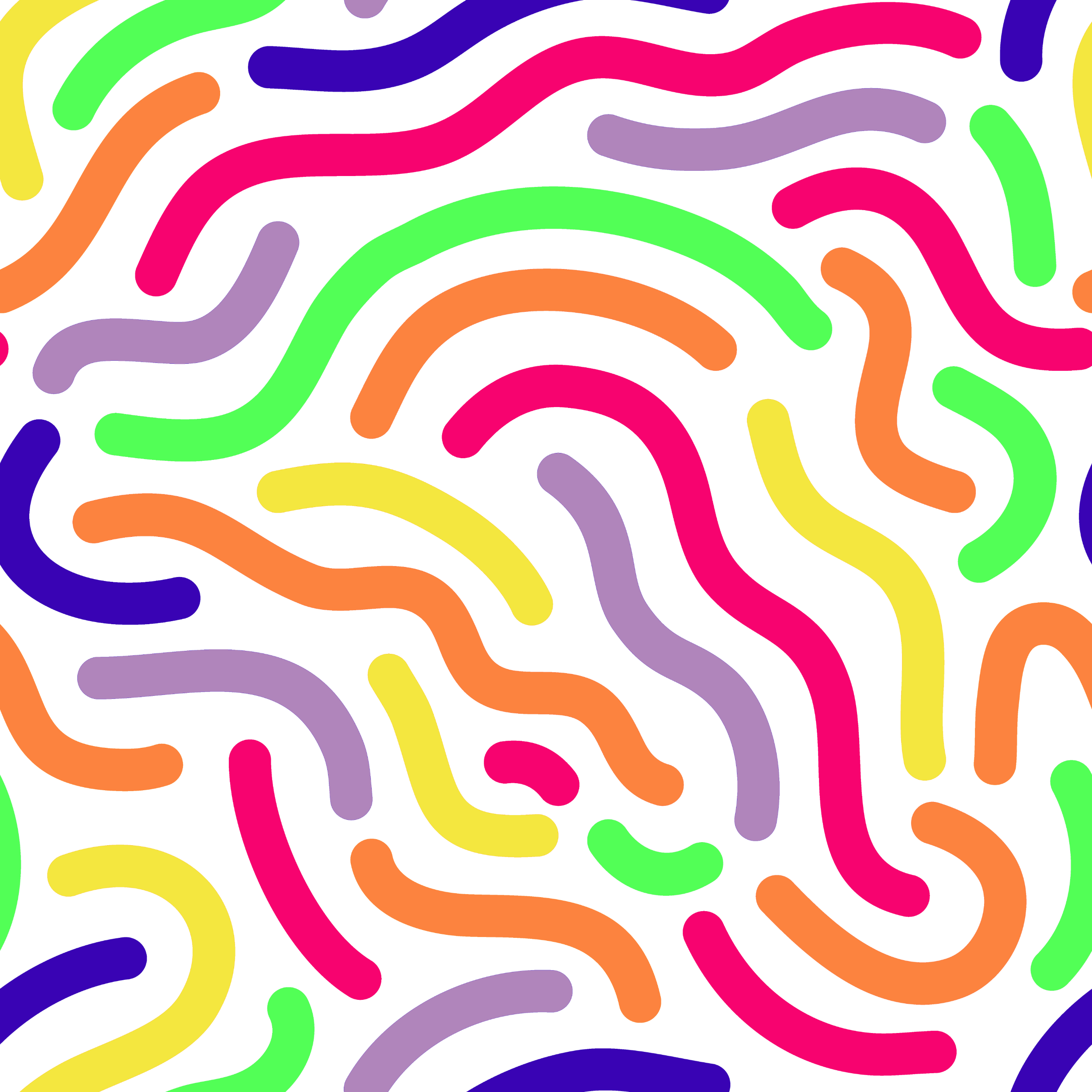 Wiggly Walls Wallpaper