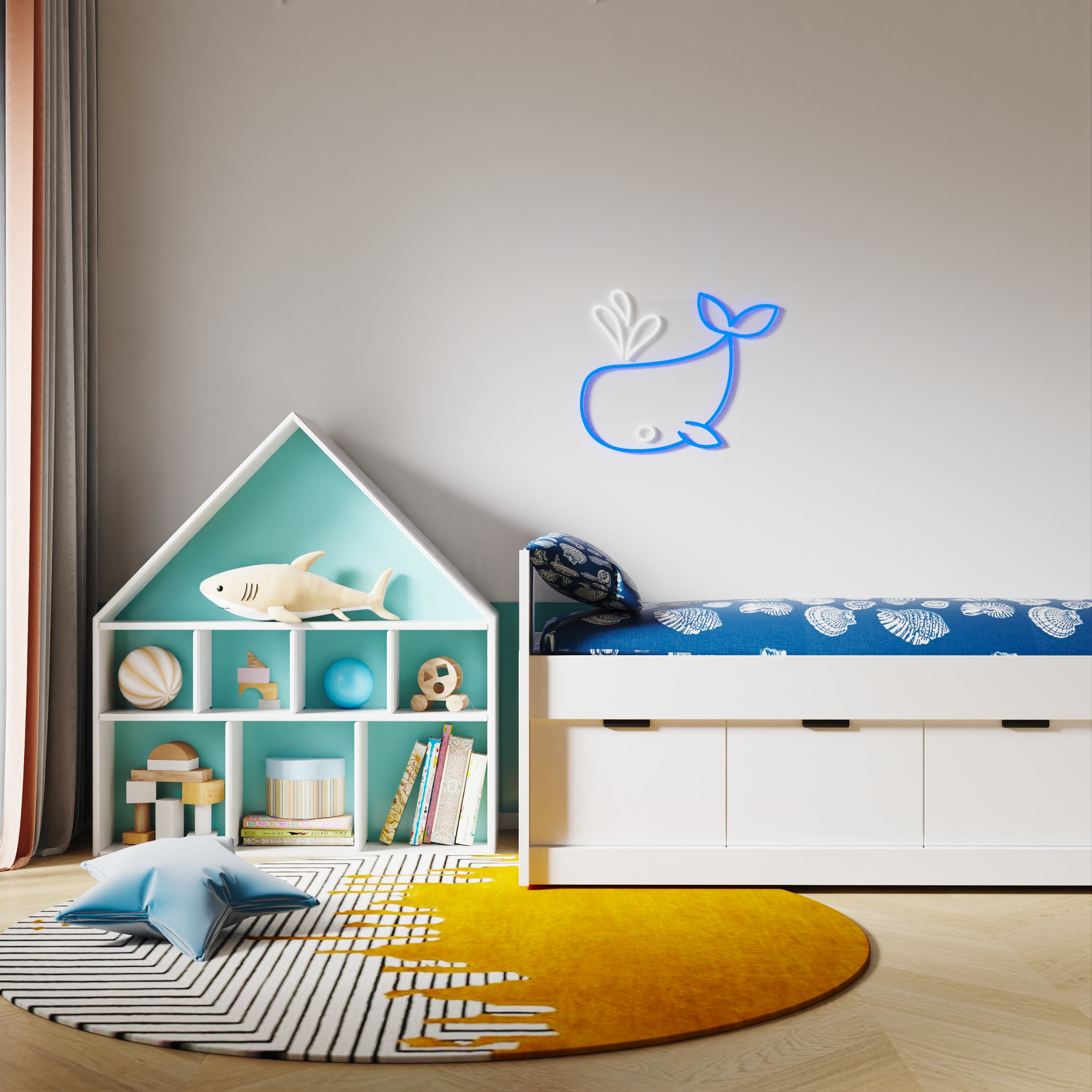 ホエールパル - LEDネオンサイン