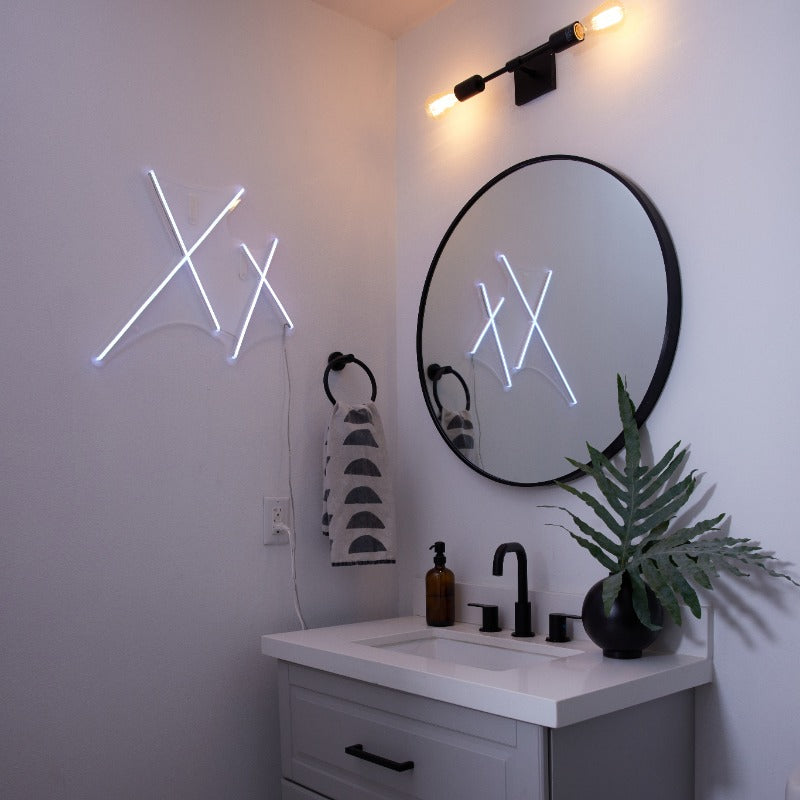XX by Bobby Berk, LED neon sign