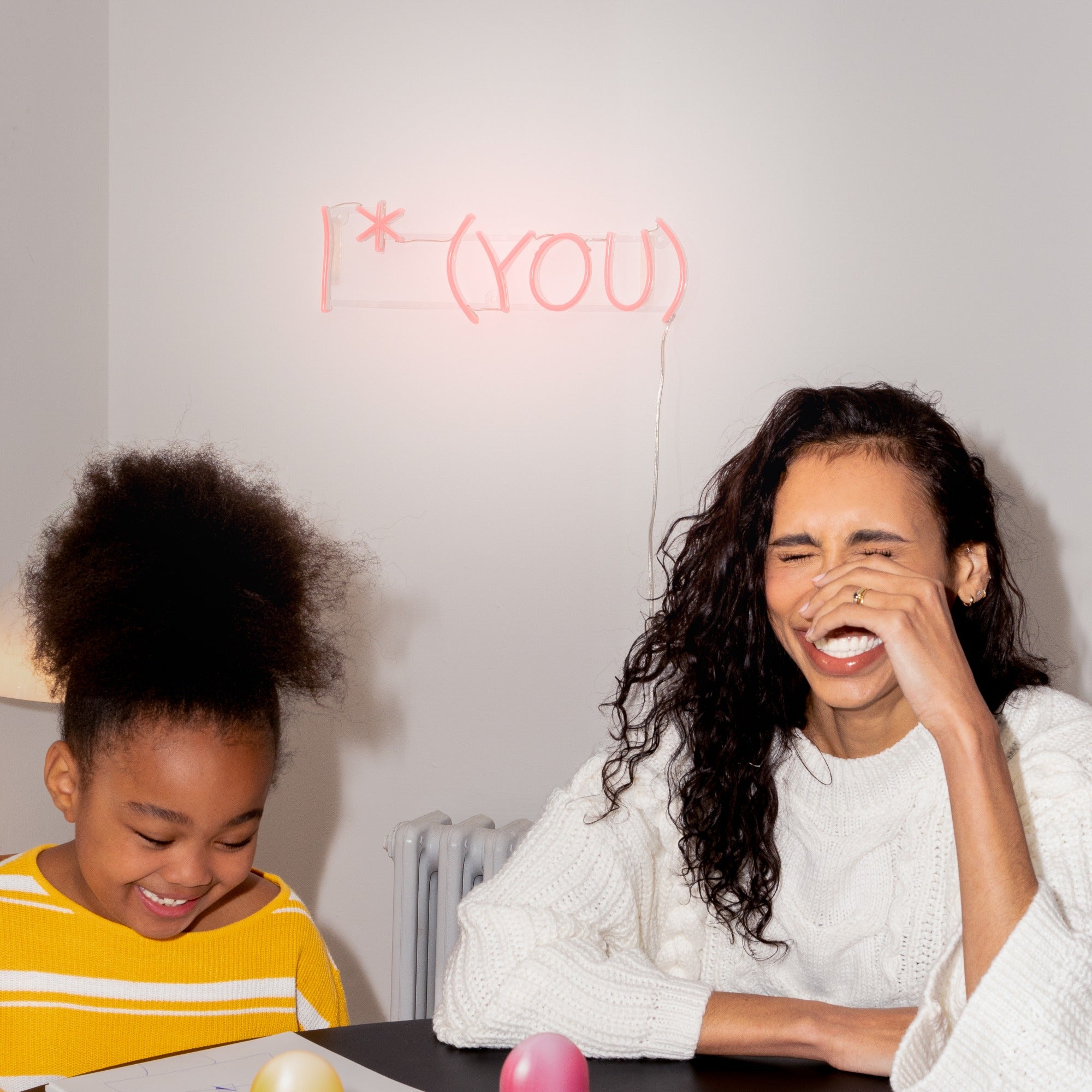 I * You, LED neon sign