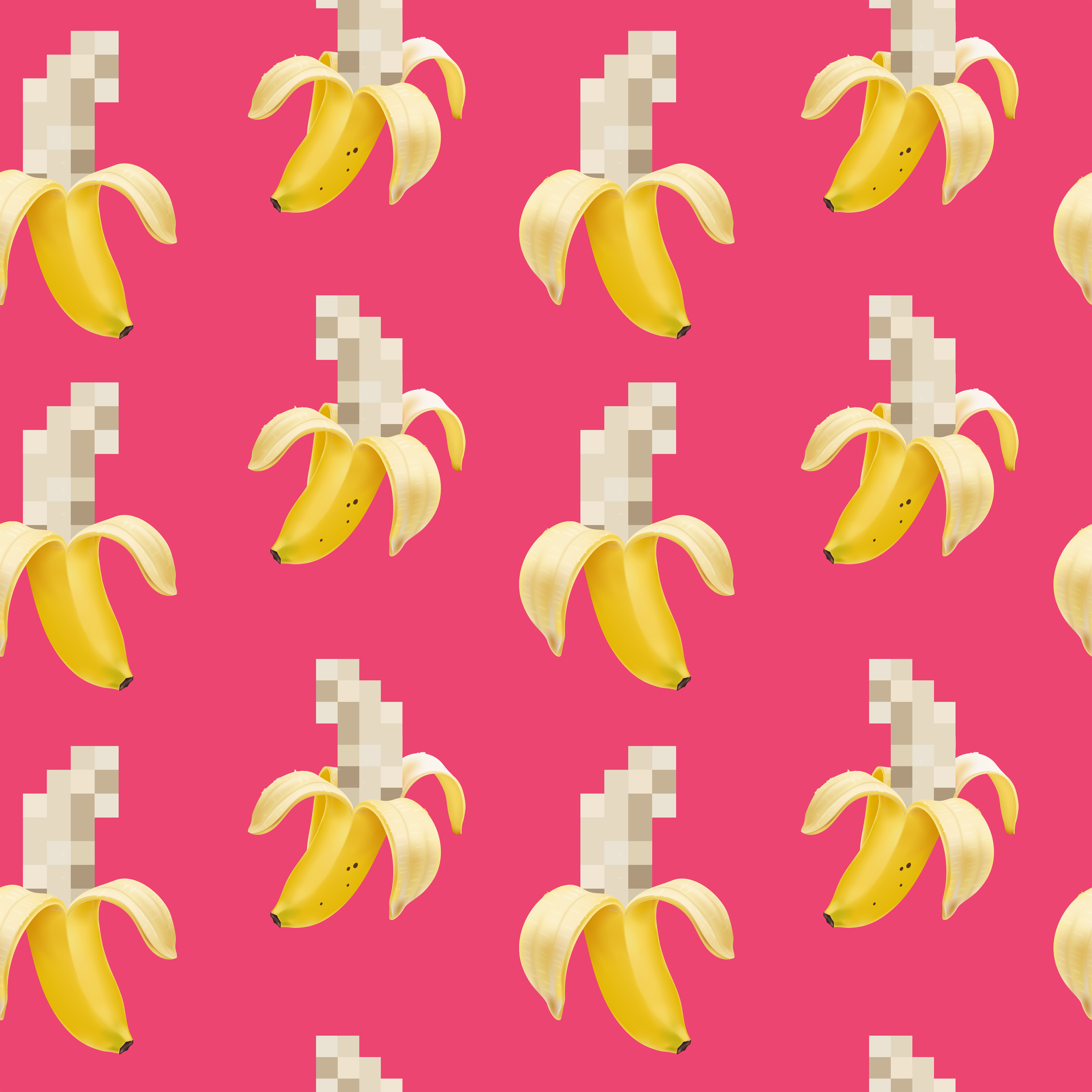 Funny Banana Fabric Wallpaper and Home Decor  Spoonflower